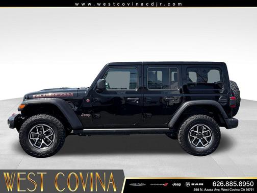 Black Clearcoat 2025 Jeep Wrangler Rubicon