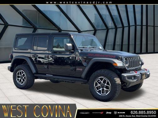 Black Clearcoat 2025 Jeep Wrangler Rubicon