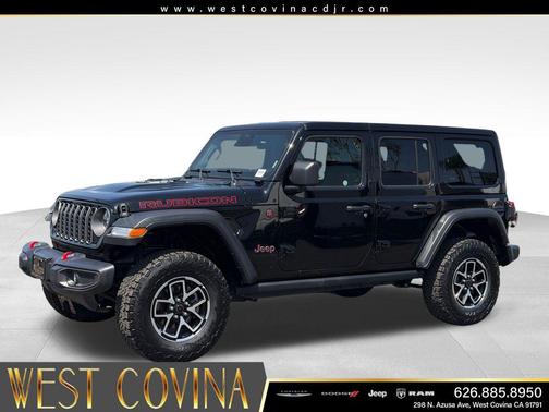 Black Clearcoat 2025 Jeep Wrangler Rubicon