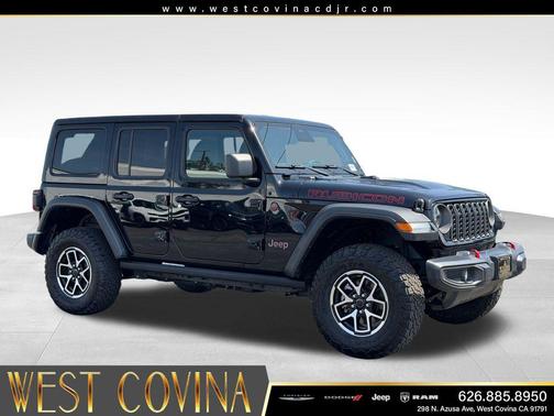 Black Clearcoat 2025 Jeep Wrangler Rubicon