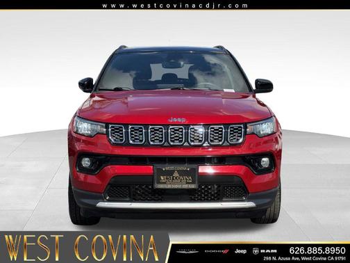 Red Hot Pearlcoat 2025 Jeep Compass Limited