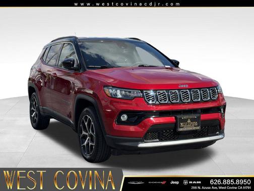 Red Hot Pearlcoat 2025 Jeep Compass Limited