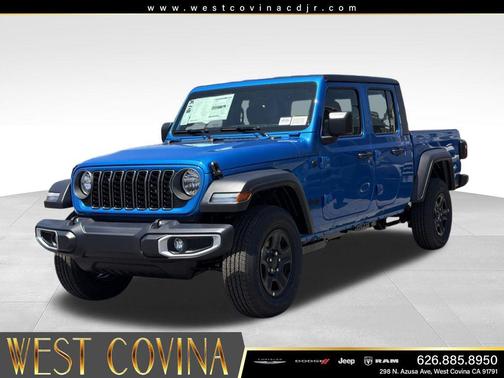 Hydro Blue Pearlcoat 2026 Jeep Gladiator Sport