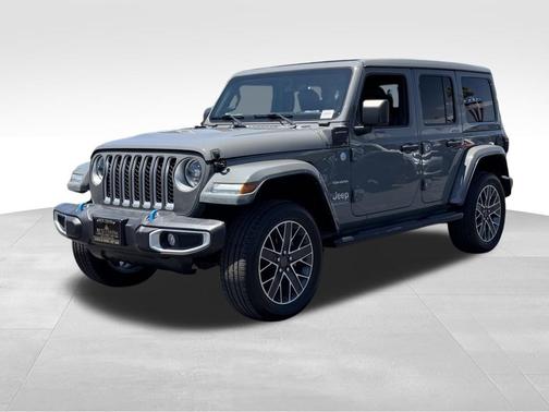 Sting-Gray Clearcoat 2023 Jeep Wrangler 4xe Sahara