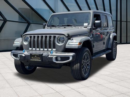 Sting-Gray Clearcoat 2023 Jeep Wrangler 4xe Sahara