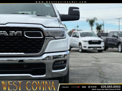 Bright White Clearcoat 2026 RAM 1500 Big Horn/Lone Star