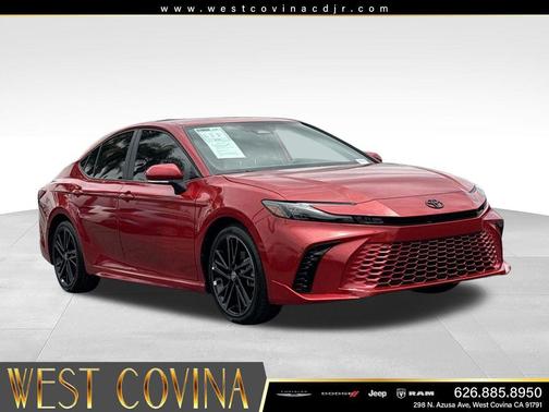 Supersonic Red 2025 Toyota Camry XSE