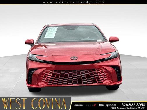 Supersonic Red 2025 Toyota Camry XSE