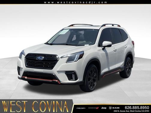 Crystal White Pearl 2023 Subaru Forester Sport