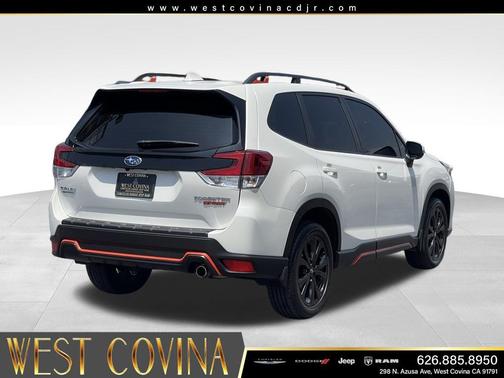 Crystal White Pearl 2023 Subaru Forester Sport