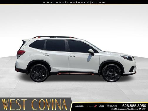 Crystal White Pearl 2023 Subaru Forester Sport