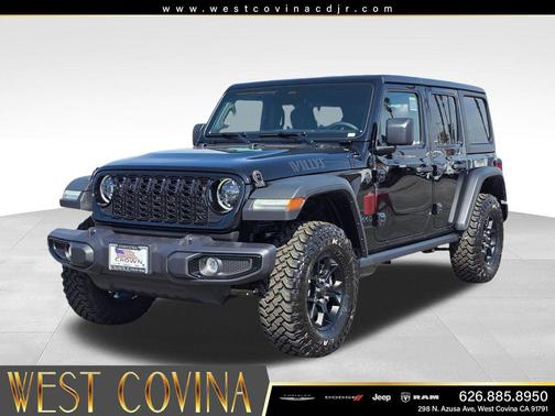 Black Clearcoat 2026 Jeep Wrangler Willys