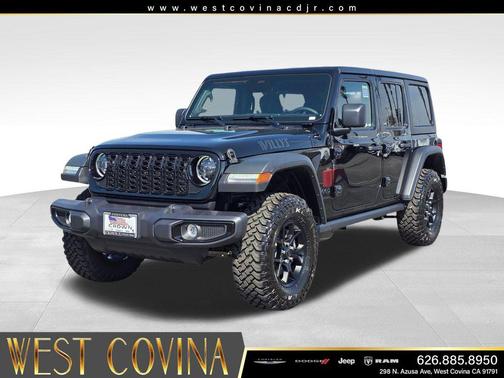 Black Clearcoat 2026 Jeep Wrangler Willys