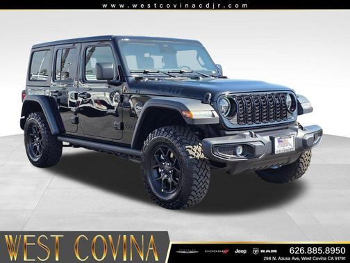 Black Clearcoat 2026 Jeep Wrangler Willys