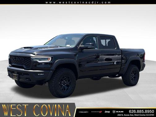 Diamond Black Crystal Pearlcoat 2026 RAM 1500 RHO Crew Cab 4x4 5'7' Box