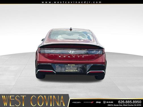 Ultimate red 2025 Hyundai SONATA SEL