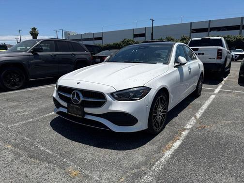 Polar White 2025 Mercedes-Benz C-Class C 300