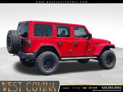Firecracker Red Clearcoat 2025 Jeep Wrangler 4-Door Sahara 4x4