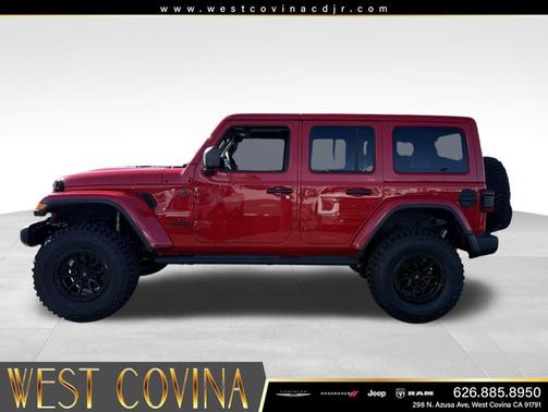 Firecracker Red Clearcoat 2025 Jeep Wrangler 4-Door Sahara 4x4