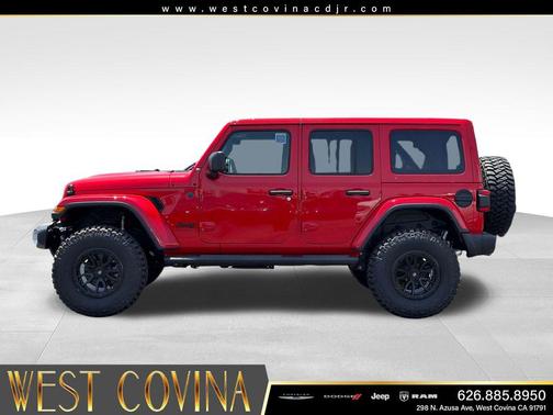 Firecracker Red Clearcoat 2025 Jeep Wrangler 4-Door Sahara 4x4