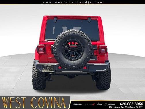 Firecracker Red Clearcoat 2025 Jeep Wrangler 4-Door Sahara 4x4