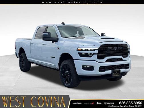 Bright White Clearcoat 2026 RAM 2500 Laramie Crew Cab 4x4 6'4' Box