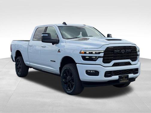 Bright White Clearcoat 2026 RAM 2500 Laramie Crew Cab 4x4 6'4' Box