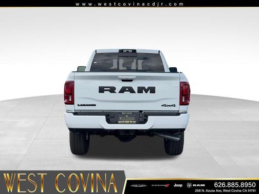 Bright White Clearcoat 2026 RAM 2500 Laramie Crew Cab 4x4 6'4' Box