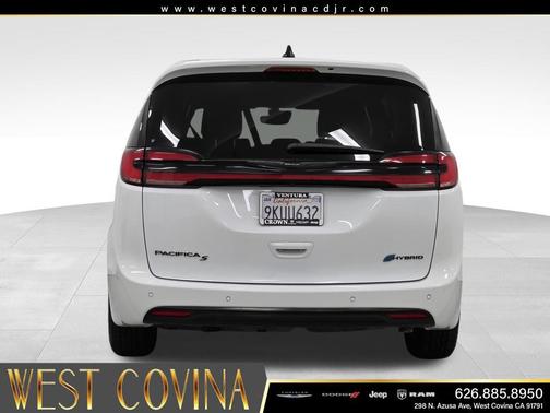 Bright White Clearcoat 2024 Chrysler Pacifica Hybrid S Appearance Pkg
