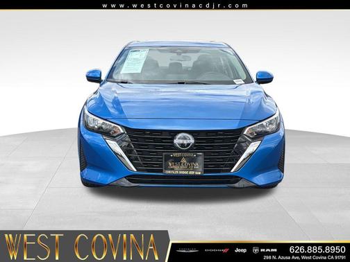 Electric Blue Metallic 2025 Nissan Sentra SV