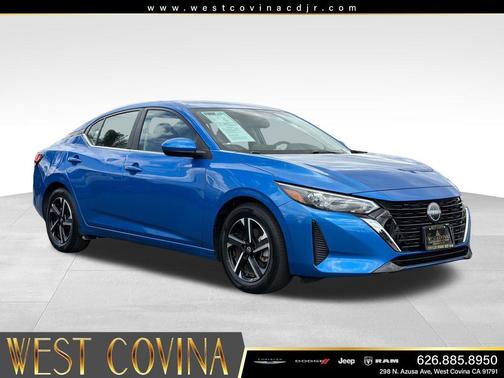 Electric Blue Metallic 2025 Nissan Sentra SV