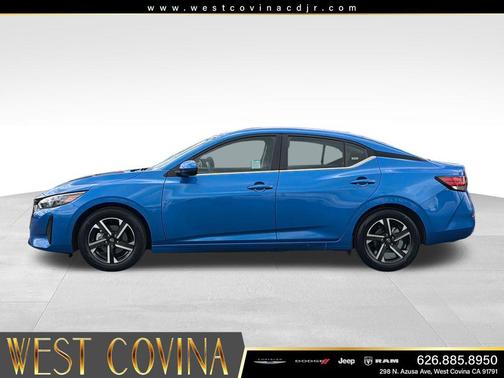 Electric Blue Metallic 2025 Nissan Sentra SV