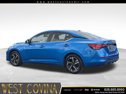 Electric Blue Metallic 2025 Nissan Sentra SV