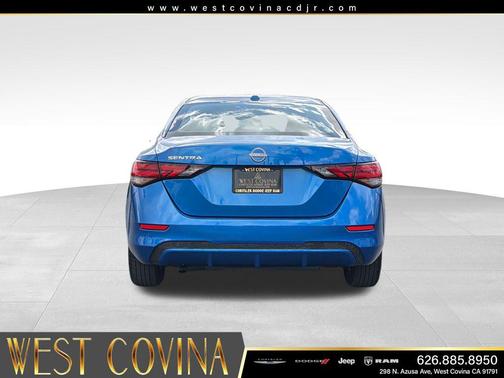 Electric Blue Metallic 2025 Nissan Sentra SV