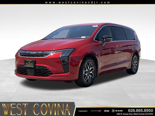 Red Hot Pearlcoat 2027 Chrysler Pacifica Limited