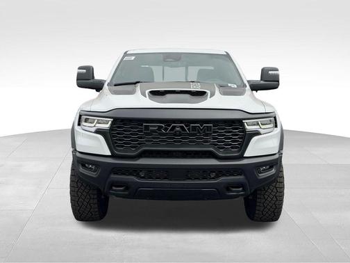 Bright White Clearcoat 2026 RAM 1500 RHO Crew Cab 4x4 5'7' Box