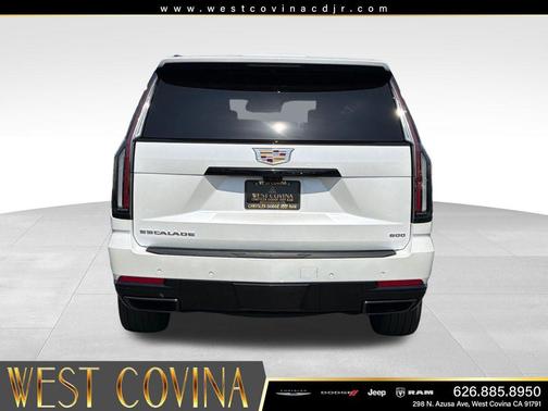 Crystal White Tricoat 2025 Cadillac Escalade Sport Platinum