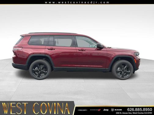 Velvet Red Pearlcoat 2025 Jeep Grand Cherokee L Limited