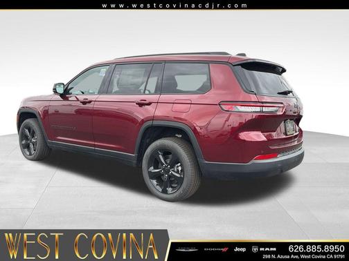 Velvet Red Pearlcoat 2025 Jeep Grand Cherokee L Limited