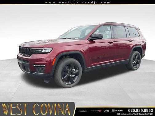 Velvet Red Pearlcoat 2025 Jeep Grand Cherokee L Limited