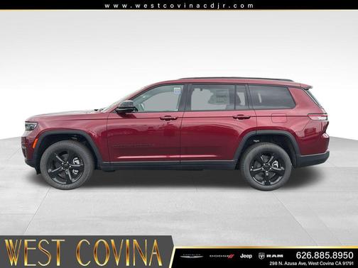 Velvet Red Pearlcoat 2025 Jeep Grand Cherokee L Limited