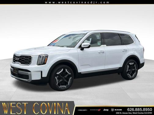 Glacial White Pearl 2023 Kia Telluride S
