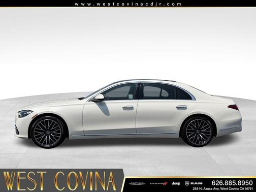 MANUFAKTUR Diamond White 2022 Mercedes-Benz S-Class 4MATIC