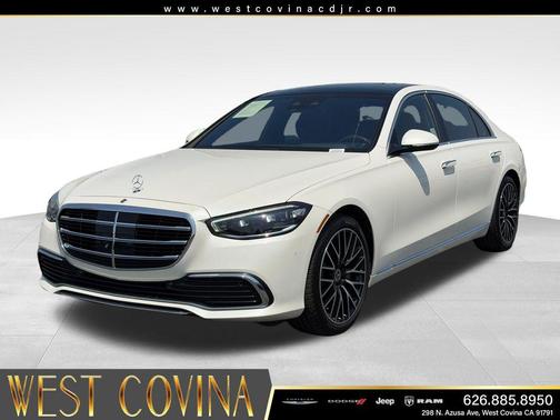 MANUFAKTUR Diamond White 2022 Mercedes-Benz S-Class 4MATIC