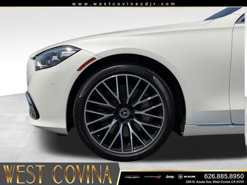 MANUFAKTUR Diamond White 2022 Mercedes-Benz S-Class 4MATIC