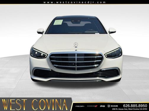 MANUFAKTUR Diamond White 2022 Mercedes-Benz S-Class 4MATIC