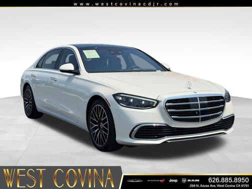 MANUFAKTUR Diamond White 2022 Mercedes-Benz S-Class 4MATIC