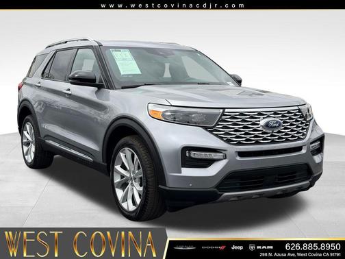 ICONIC SILVER METALLIC 2024 Ford Explorer Platinum