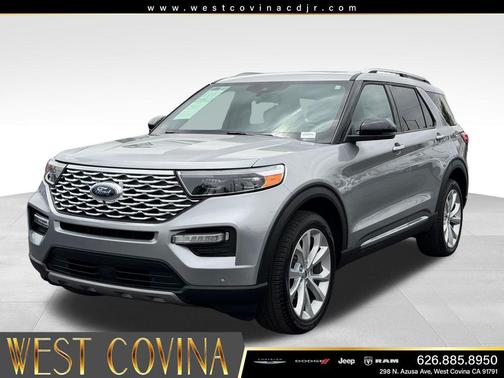 ICONIC SILVER METALLIC 2024 Ford Explorer Platinum