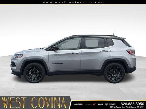 Billet Silver Metallic Clearcoat 2022 Jeep Compass Latitude